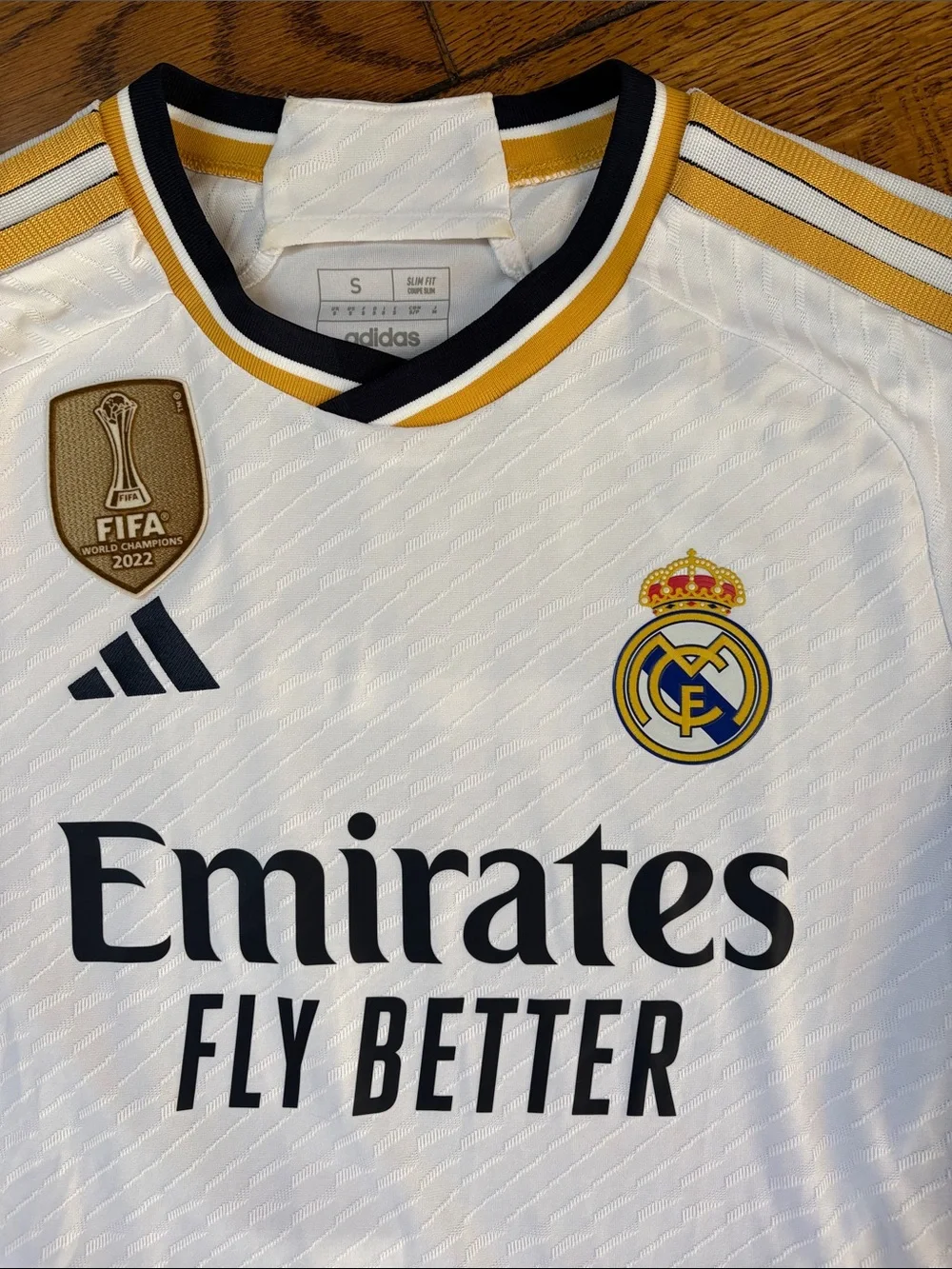 2023 Real Madrid Vini 7 Men's Home Soccer Kit